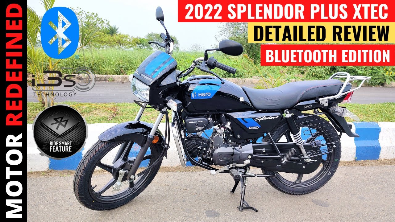All New Hero Splendor Plus Xtec Detailed Review | Bluetooth Enabled ...