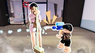 MOMMY IS TIRED OF AA ALWAYS ANNOYING HER | 💖 Metro Life City RP Roblox Indonesia