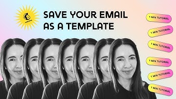 Save your email as a TEMPLATE in Mailchimp -
