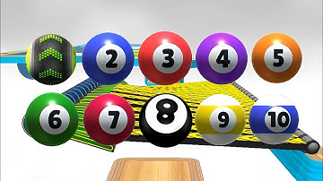 ⚽ Going Balls VS Rollance Balls Action Ball Games New Race 580 | Android/IOS Games 