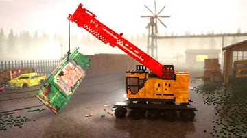 I DESTROYED EVERYTHING with Heavy Machinery in Teardown