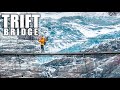 ESCURSIONE al PONTE SOSPESO sul GHIACCIAIO del TRIFT🇨🇭