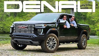 HANDSOME BLING! -- Is the NEW 2023 GMC Canyon Denali a Truly Luxurious Mid-Size Truck?? ($54k)