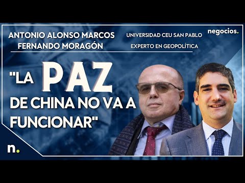 "La paz de China no va a funcionar, es otro movimiento estrat&eacute;gico". F. Morag&oacute;n y Antonio Alonso