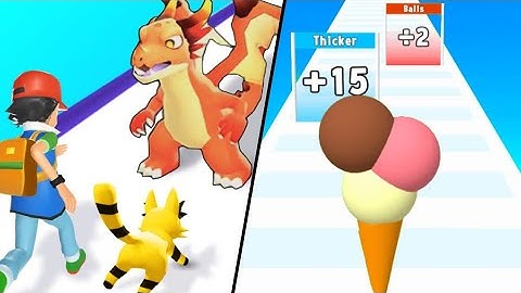 Monster Squad Rush | Ice Cream Rush / All Level Gameplay: Android,iOS - New APK Mod