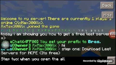 How to create a LEET server, FREE