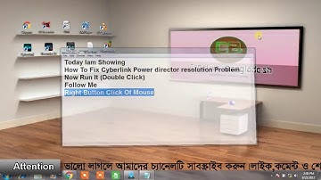 How To Fix Powerdirector Can Only Run Under 1024x768 High Colour Problem