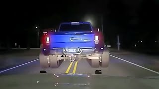 Craziest Truck Moments Caught on Police Dashcam !