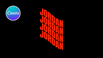 Easily Create wavy text effect in Canva l Canva Tutorial l easy canva