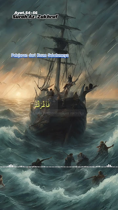 Surah Az-Zukhruf ayat.54-56| Pelajaran dari kaum Sebelumnya| Part: 627| mishary_Rasheed| #shorts