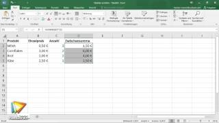 OneNote 2016 – Grundlagen Tutorial: Tabellen erst. und in Excel-Tabellen konvert. |video2brain.com