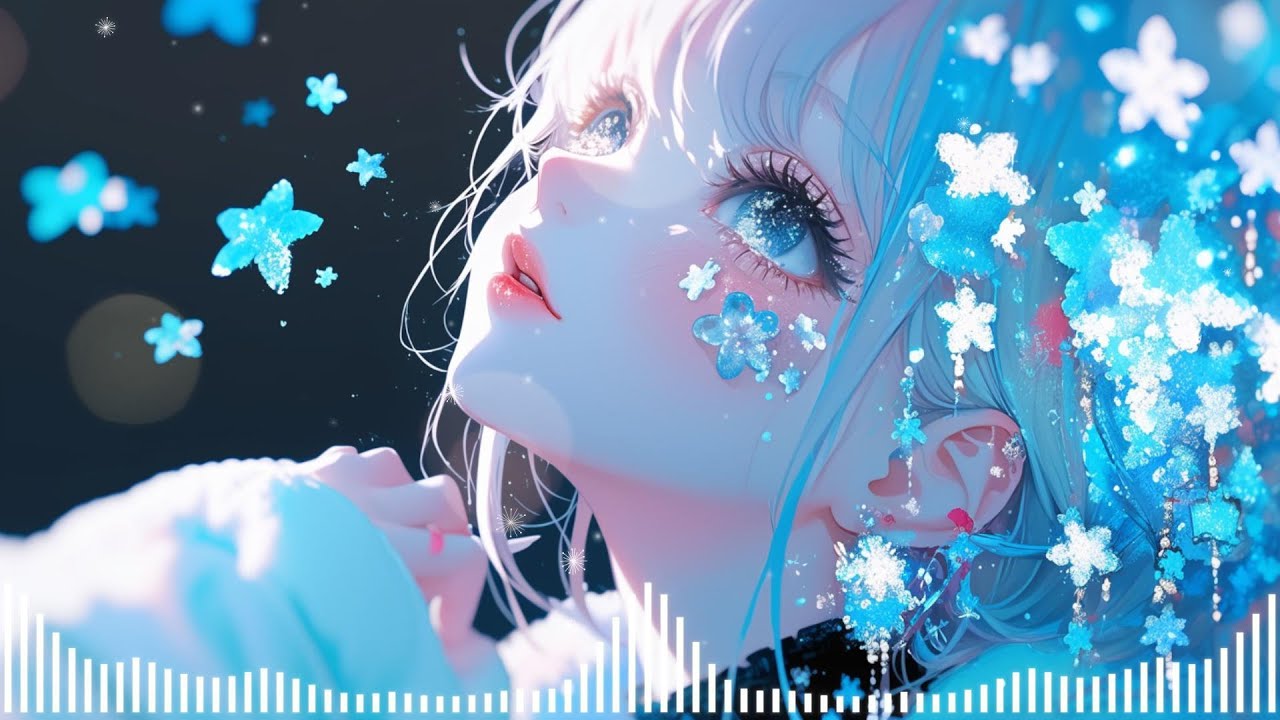 星空を見上げる少女｜AIイラスト×SUNO音楽｜Kinu｜AIイラストと発信づくり