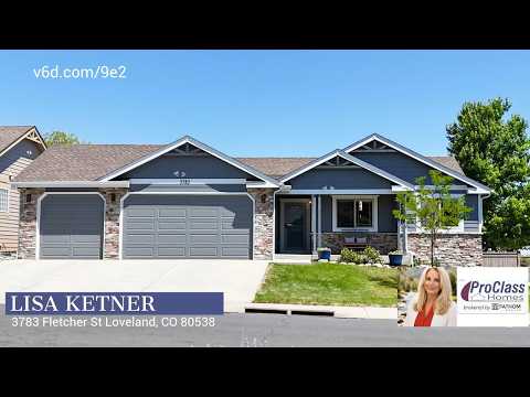 3783 Fletcher St, Loveland, CO home video tour