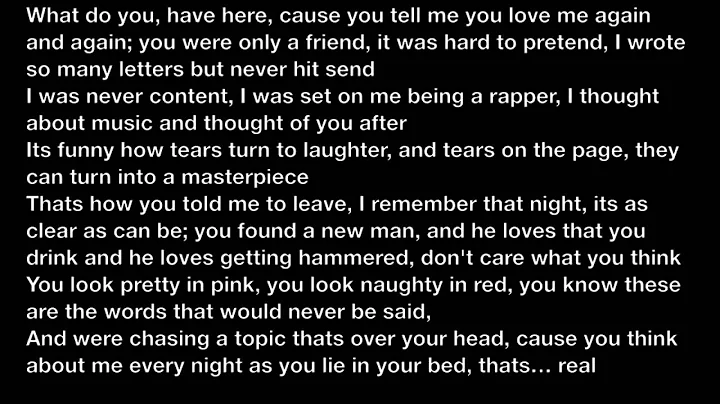 Witt Lowry- Move On lyrics