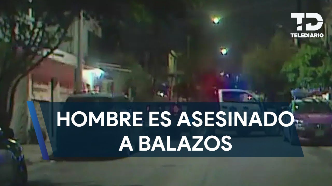 Hombre es asesinado a balazos en la colonia Tierra Propia en Monterrey