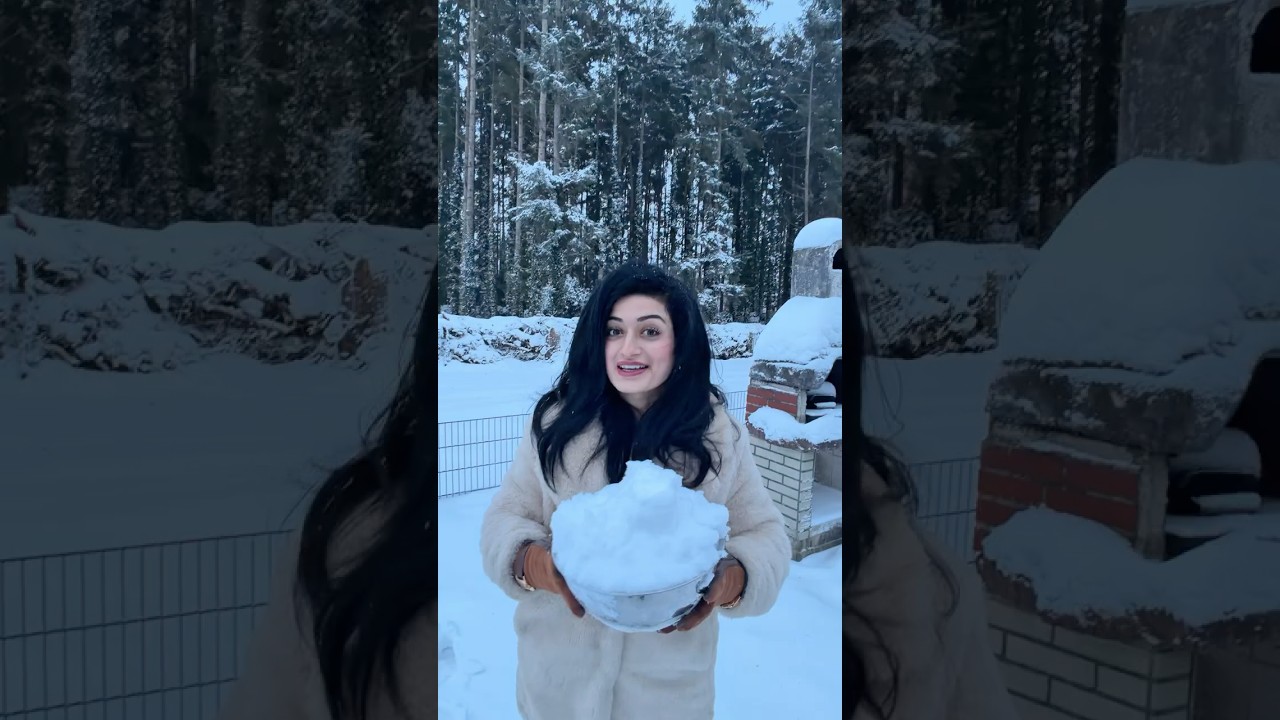 Wintersnack 2026 | nat&uuml;rliche Eismaschine  LifeHack ❄️ afghanisches Eis #viralereels