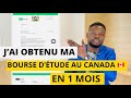 Comment faire pour avoir la bourse dtude 20232025 au canada  en 1 mois immigrationcanada