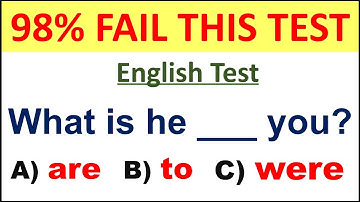 English Grammar Exercise: Only 2% Can Pass This Test
