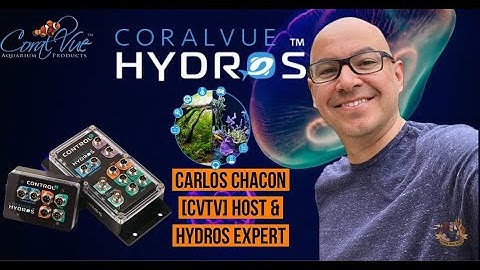 This week we will be discussing aquarium  automation with Carlos Chacon [CVtv] Host & HYDROS Expert