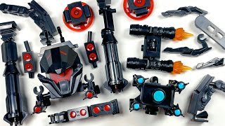LEGO Skibidi Toilet - Camera Strider | Speaker Strider | KDL858 | Unofficial Minifigures Knockoff