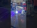 Collaborative robot welding workstation-welding effect display