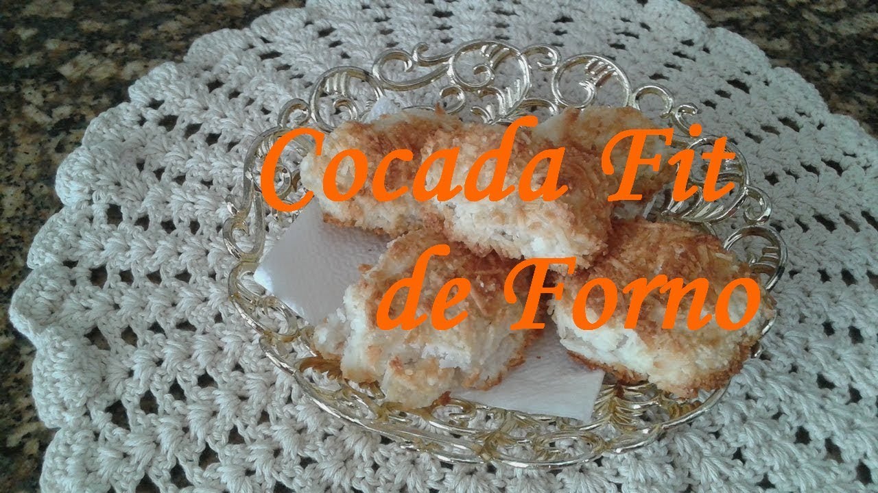 COCADA FIT DE FORNO
