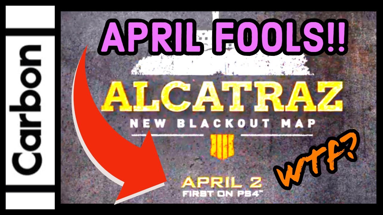 New Blackout Map ALCATRAZ Releases April 2nd | April Fooled (Black Ops 4 Update) CoD News