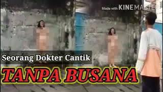 Viral Perempuan Diduga Dokter Telanjang di Jalanan Surabaya