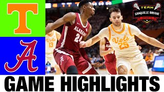 #4 Tennessee vs #14 Alabama Highlights | NCAA Men's Basketball | 2024 College Basketball