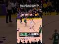 Celtics always make sure to crush Luka and Lakers 🥀🥀 #shorts