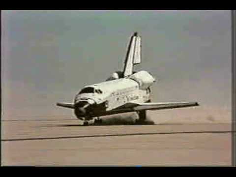 Space Shuttle Columbia First Launch and Landing