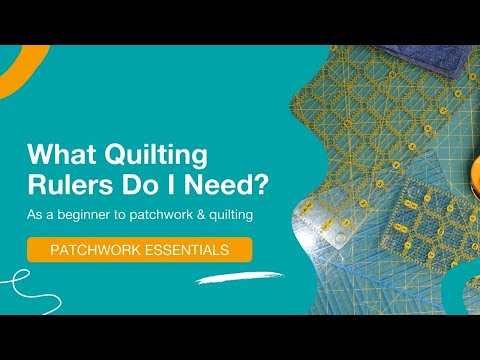 Free Quilting 101: Quilting Rulers Explained