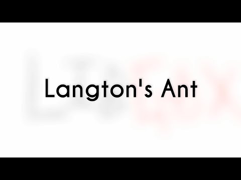 Langton's Ant of Life in Java with libGDX