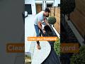 Clean your frontyard #diy #yard