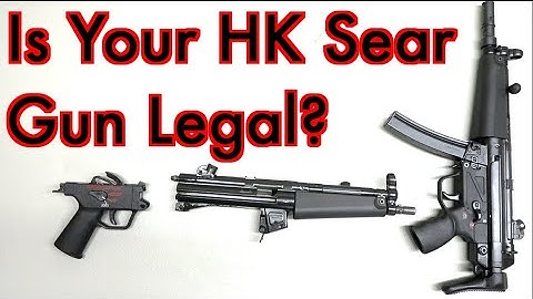 How to Avoid the Legal Pitfalls of a Transferrable H&K Auto Sear