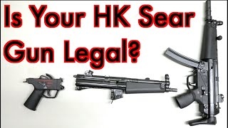 How to Avoid the Legal Pitfalls of a Transferrable H\&K Auto Sear