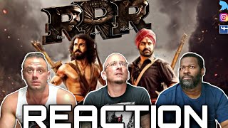 AN UNLIKELY DUO!!!! RRR Official Trailer REACTION!!!