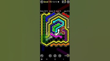 How To Solve Flow Free Hexes Tangle Pack Level 70 12x12 Hard Board Walk Through Solution Walkthrough
