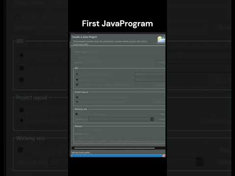 how to write Fist java Program in windows 2023