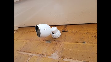 Ubiquiti camera G3 setup
