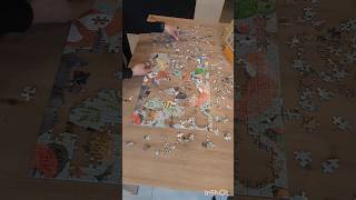 Speed puzzle: Ravensburger Garden Visitors - 500 pieces  #vjpcspeedchallenge