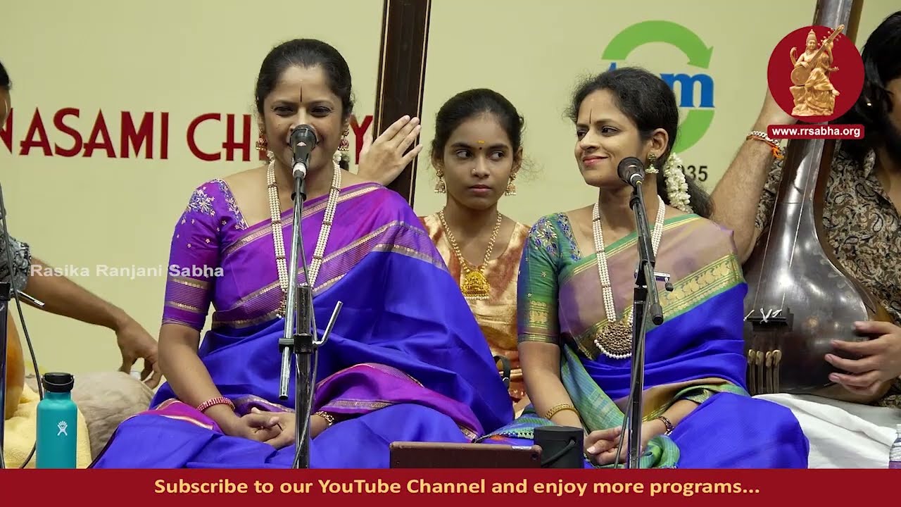 Music in perpetuity 2025 - Concert by AKKARAI SISTERS - VOCAL - S. Subhalakshmi and S. Swarnalatha.