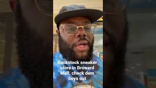 Backstock sneaker store in Broward Mall, check dem boys out #sneakers #shopping #nosolesnoglory
