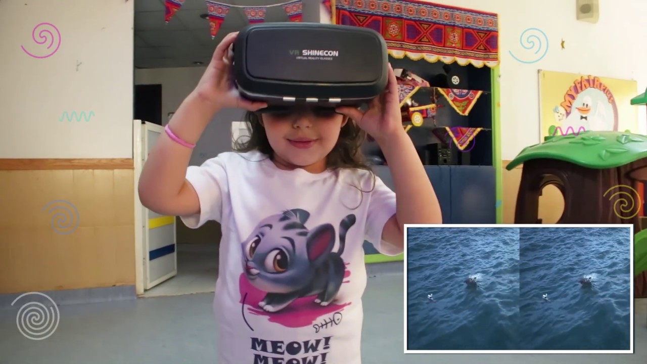 Virtual Reality 4D Underwater Experience | Book & App for Kids |