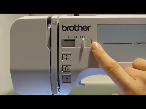 Setting up a Brother FS40 Sewing Machine - Step 8