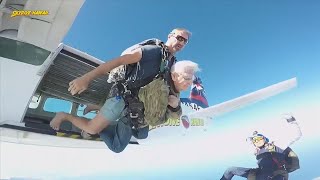 100-Year-Old Skydiving Vet