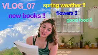 vlog 07 l flowers are blooming LFG !! 💐