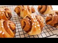 Cinnamon Rolls시나몬롤 만들기[자세한 가이드/Detailed Guide](무반죽 접어서 만드는 빵 시리즈/No-knead recipe series )| 꾸움 Kkuume