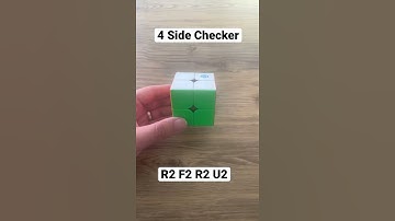 2x2 Checker Pattern - Rubik’s Cube