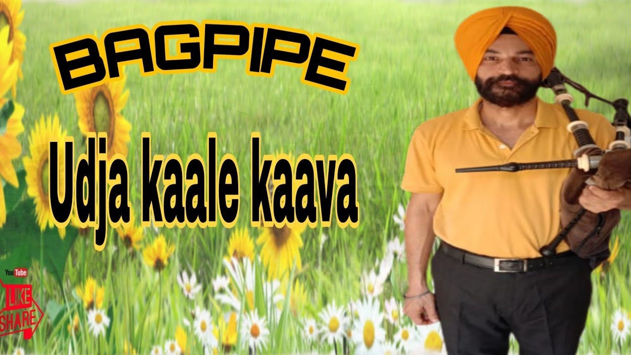 Bagpipe Hindi song (udja kale kava ) youtubevideo youtubechannel 